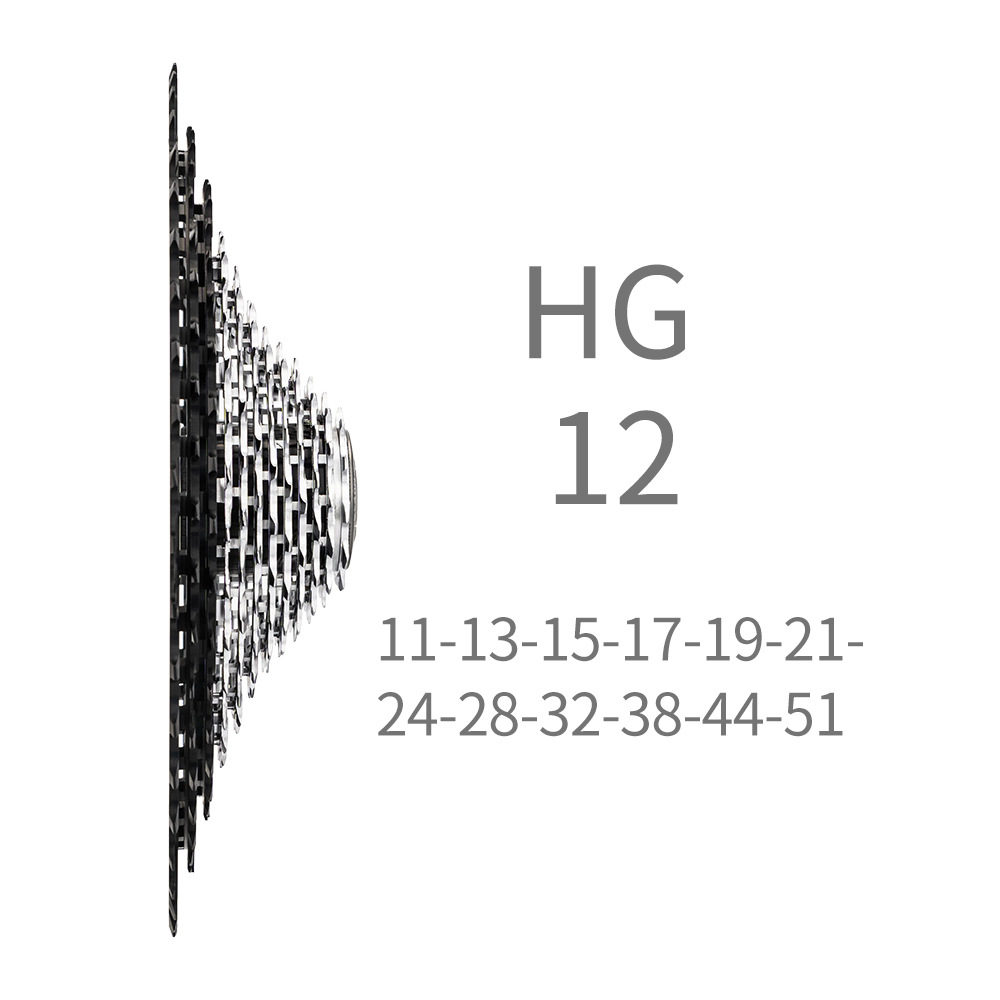 ZTTO Ultraligero de 12 velocidades 51T volante de bicicleta de montaña volante CNC volante cuantificado ultraligero de color todo en uno