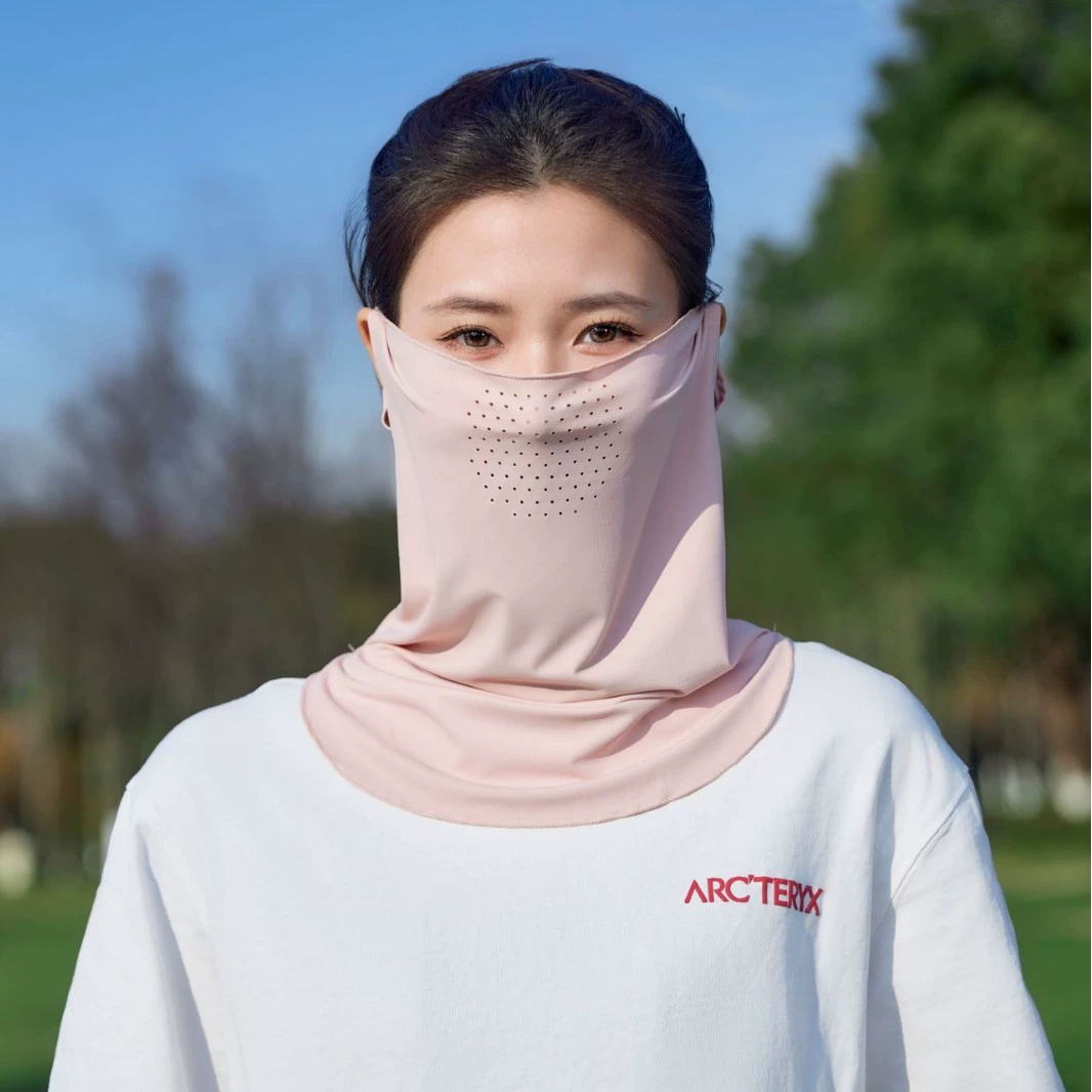 Летняя солнцезащитная маска для лица для мужчин и женщин на открытом воздухе