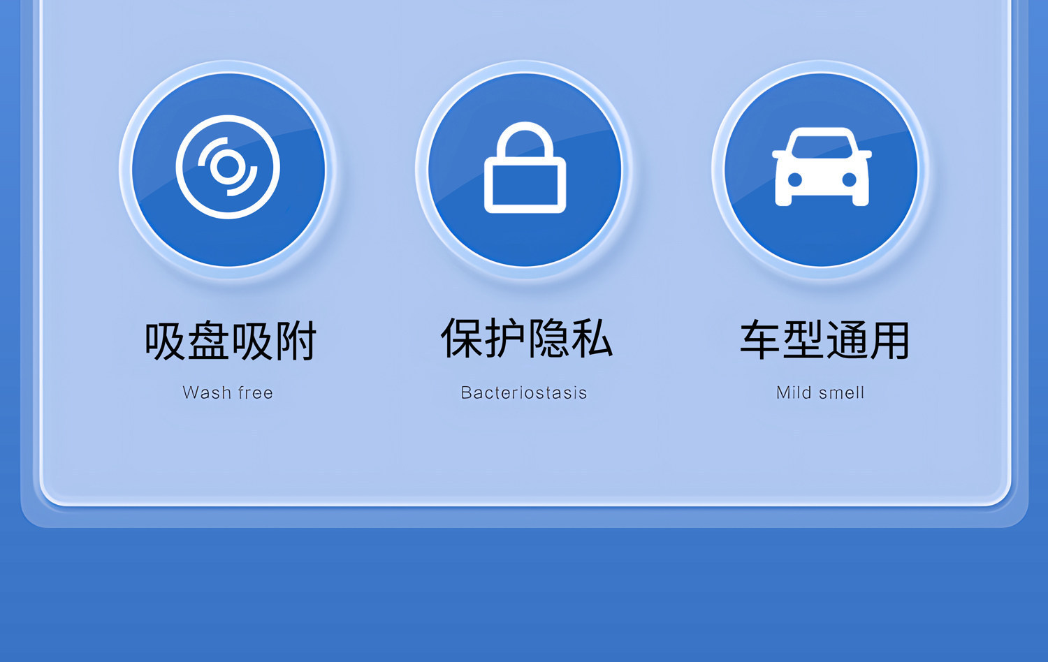 Car Sunshade Curtain, Rear Windshield Sunshade Board, Reflective Interior Rear Window Sun Protection and Heat Insulation Rear Sunshade Curtain