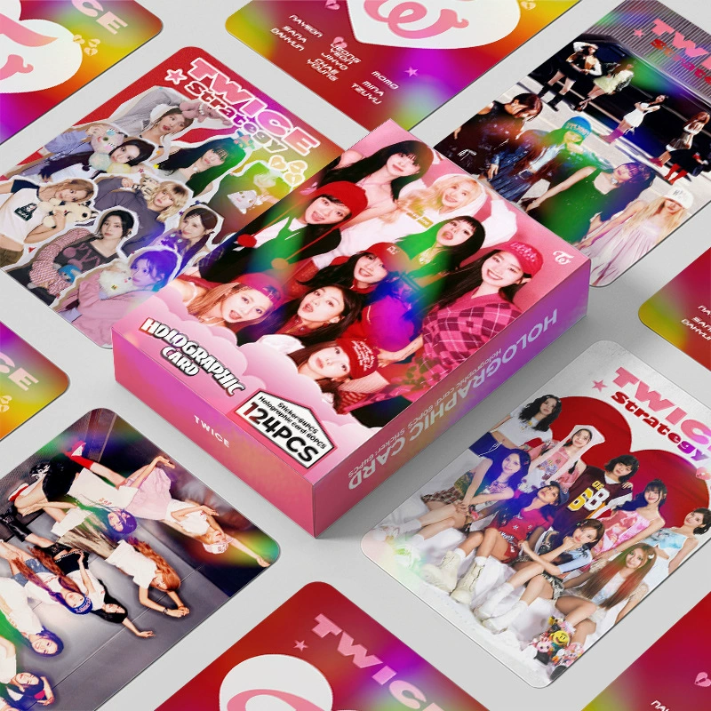 124 spot laser cards TWICE flash card new 13thmini With YOU-th collection card LOMO card