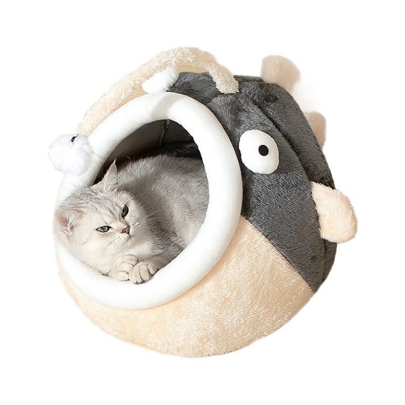 Nido de gato caliente en invierno, seguridad cerrada, suministros para gatos, dormitorios de invierno, casa de gatos, perros, perros, cuatro estaciones