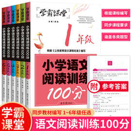 小学语文阅读训练100分1~6年级阅读理解训练冲刺课堂