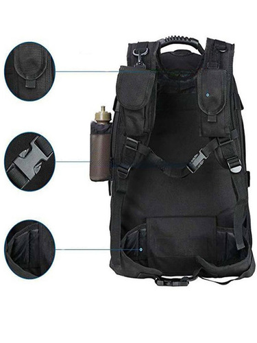 Amazon Outdoor Tactical Hiking Backpack Military Enthusiast Hiking Bag Multi-functional Large Capacity Double-shoulder Tactical Backpack