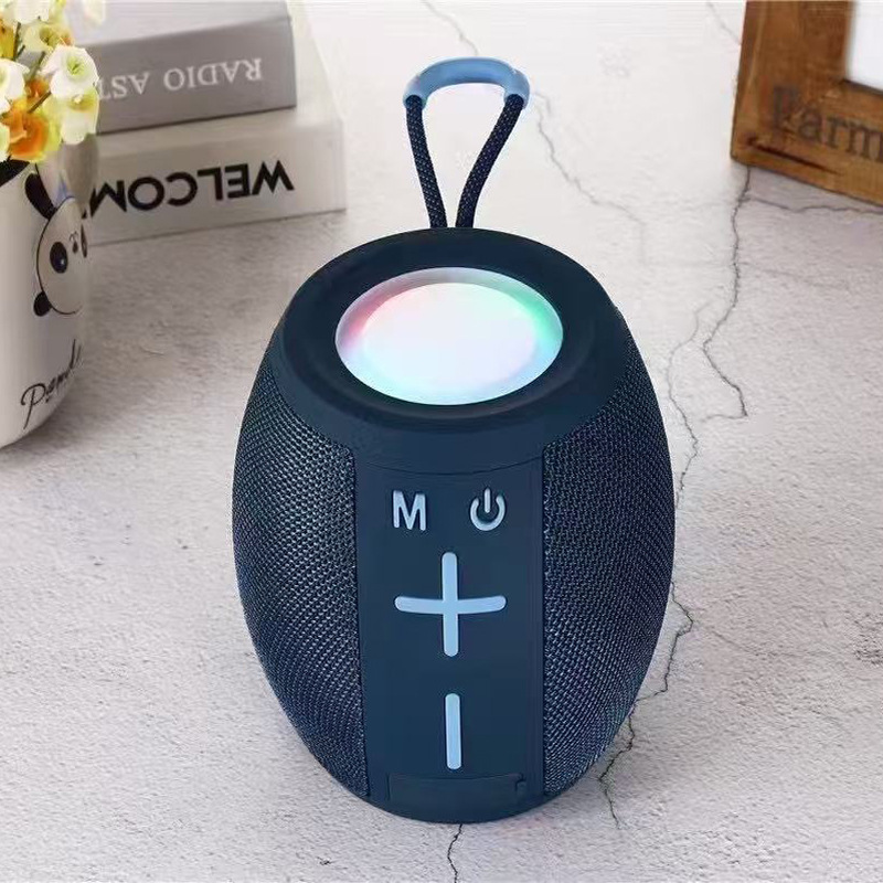 新しい Bluetooth スピーカー高品質小型ミニサブウーファー屋外ハイパワー家庭用カラーライトデスクトップオーディオ|undefined