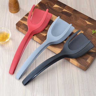 Steak Shovel Frying Shovel Clip Two-in-One Nylon Shovel Clip Food Clip Egg Shovel Toast Fried Egg Clip Flip Shovel