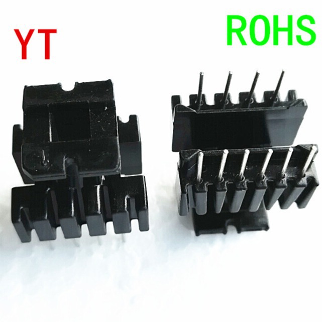 EE16电源骨架EE16变压器骨架电木骨架加高挡板立式4+6  电