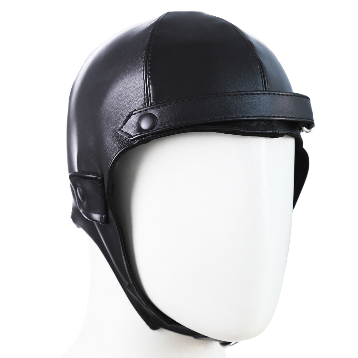 Productos de novedad para adultos, gorro de PU, accesorios para DJ, sombrero decorativo, máscara, juguete para coquetear, capucha.