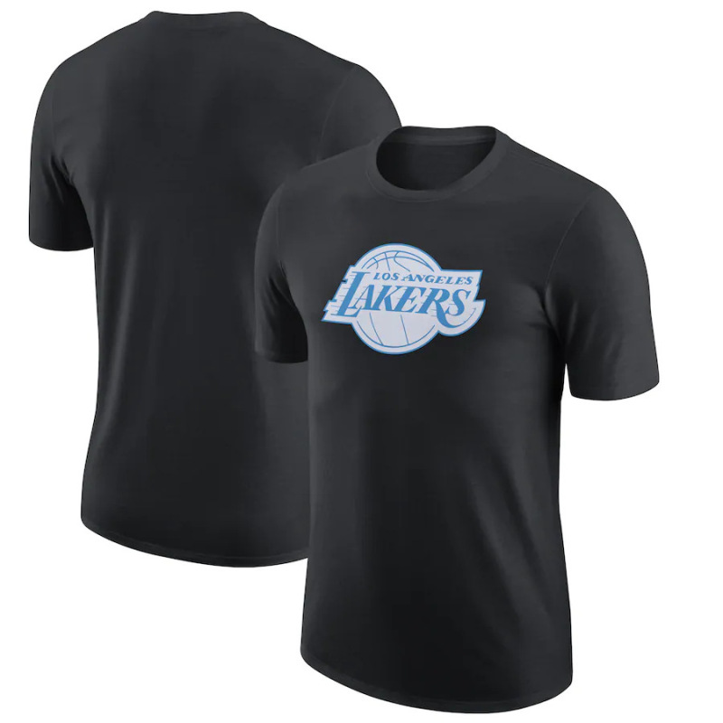 European and American Loose Large Size T-Shirt Nba Men's Round Neck Quick-Drying Casual Sports T-Shirt Lakers Warriors Basketball Tennis Uniform European and American Loose Large Size T-Shirt Nba Men's Round Neck Quick-Drying Casual Sports T-Shirt Lakers Warriors Basketball Tennis Uniform