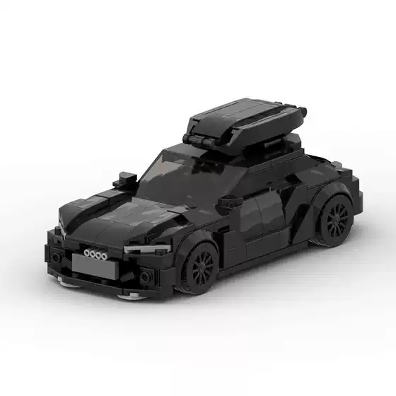 Cross-border MOC blocks compatible with Lego Aodi RS6 blocks assembled racing speed eight-frame car series