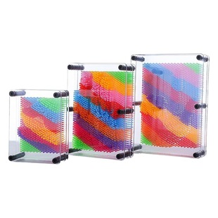 Creative model plastic needle frame square three-dimensional changeable needle painting personalized hand touch gift 3D clone handprint