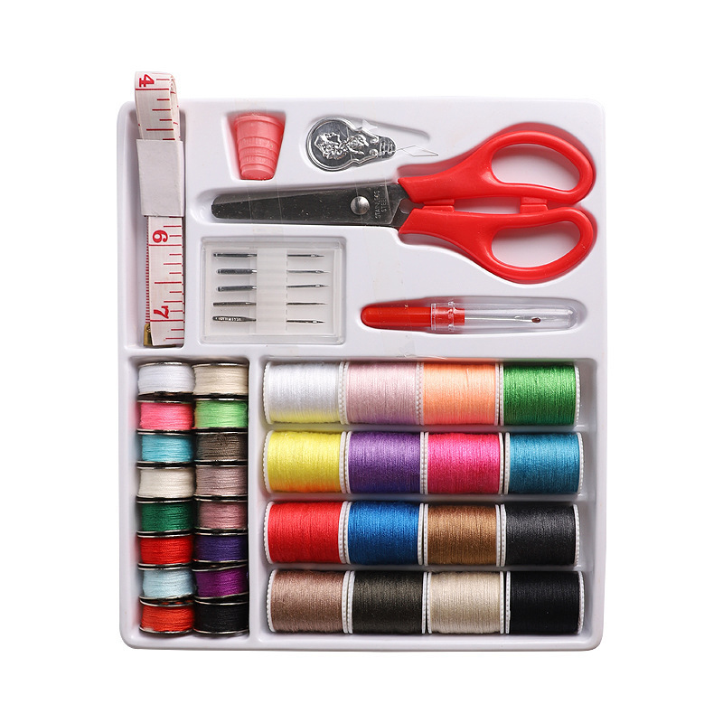 Household sewing machine needle and thread set multi-color sewing bobbin thread bottom thread bobbin home DIY sewing set boxed