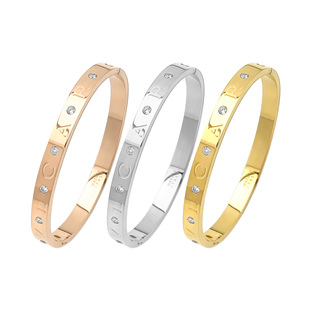 B���¿�W������INS��ĸ�ʯ���C��ɫ��ˮ18K����僲���ɫ�֭h