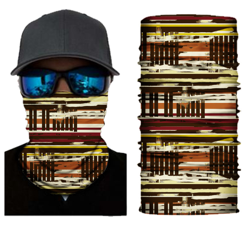 Xunhui en stock impreso camuflaje mágico pañuelo multifunción equitación máscara perfecta protección solar a prueba de viento Amazon