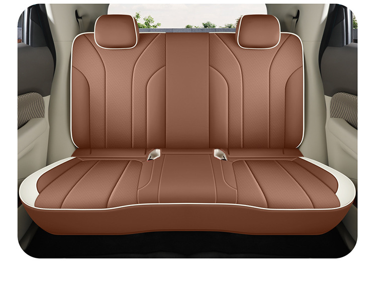 2025 New Model Ora 5 Wear-Resistant Leather Car Seat Cushion Full Surround Custom Car Seat Cover