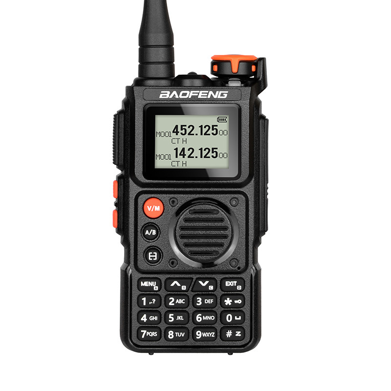 Baofeng UV-K6 intercomunicador de alta potencia de banda completa recibe UV de doble banda al aire libre de rescate del equipo de turismo autónomo de esquí