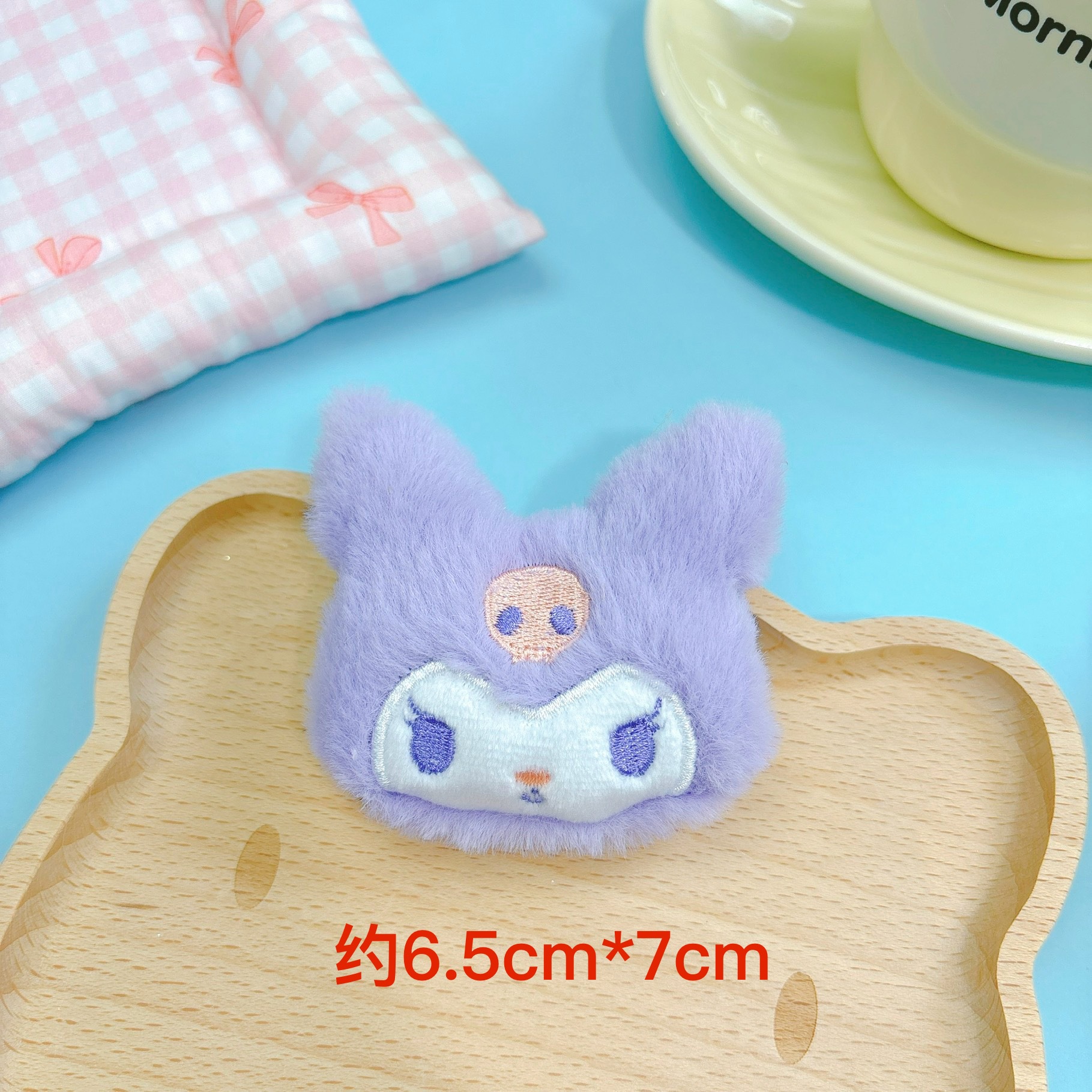 Cute Medium-Sized Cinnamoroll Kuromi Brooch Accessory Creative Hat Socks Hairpin DIY Accessory Clothing Accessory