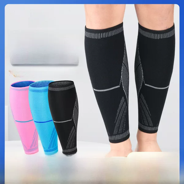 Cross-border Sports Calf Protector Outdoor Knitted Compression Calf Cover Basketball Football Mountaineering Running Elastic Leg Protector