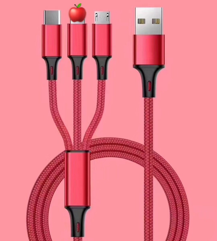 一モップ三編.三合一データ線はアンドロイド.リンゴ.華為type-c携帯電話に適用される.|undefined