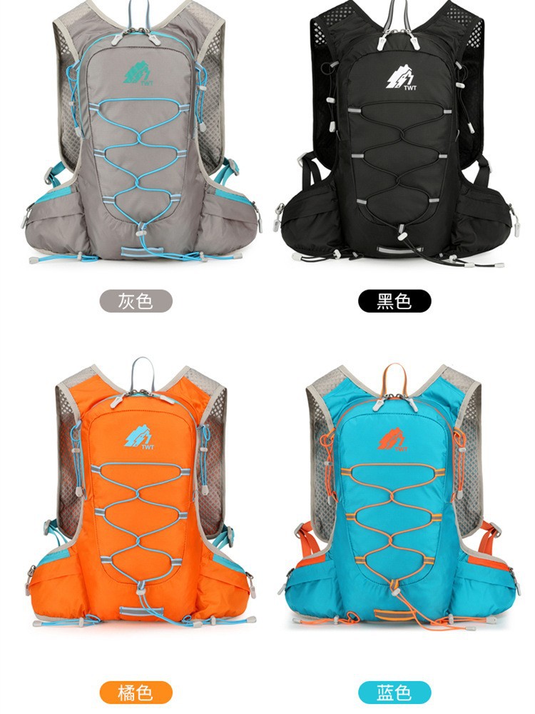 Mochila de montaña deportiva transfronteriza al aire libre para parejas de hombres y mujeres, alta capacidad, mochila de hombro de viaje a pie ligera, almacenable