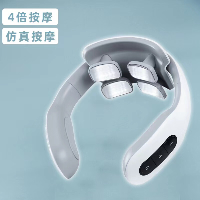 クロスボーダー知能頚椎マッサージ器頚部マッサージ器多機能脊椎肩首熱当て力椎理学療法首保護器|undefined