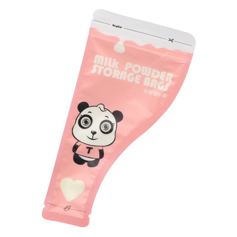 Fábrica al por mayor bolsa de leche en polvo portátil desechable embalaje bolsa de leche bebé fresco-mantener bolsa de almacenamiento sellada