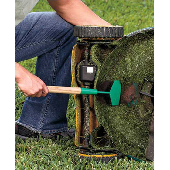 Factory direct cross-border explosion gardening tools lawn mower blade cleaner garden cleaning scraper wholesale pruning