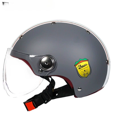 Standard, Summer Motosiklet dəbilqələri - s-ash-gray-red-white-green-ferrari-b103