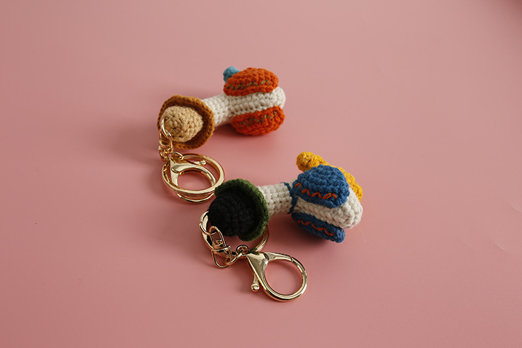 38g Weight Bag Pendant, Keychain Classification 1 Piece Quantity Casual, Daily Occasion yarn Material Duck Pattern Unisex Gender Cute Style 1 Piece Cute Duck Yarn Unisex Bag Pendant Keychain 7