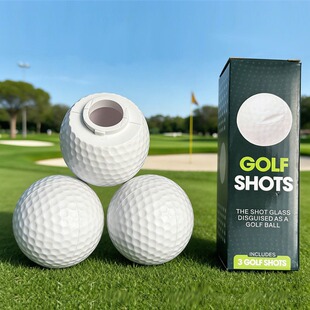 ����ߠ���������Ʊ�ʳƷ��ABS����Golf Ball Shaped Shot Glass