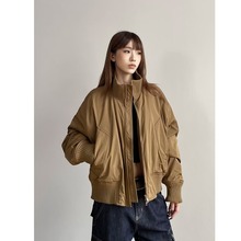 美式潮牌廓形宽松棉衣短款飞行棉服男女秋冬季高级感保暖夹克外套