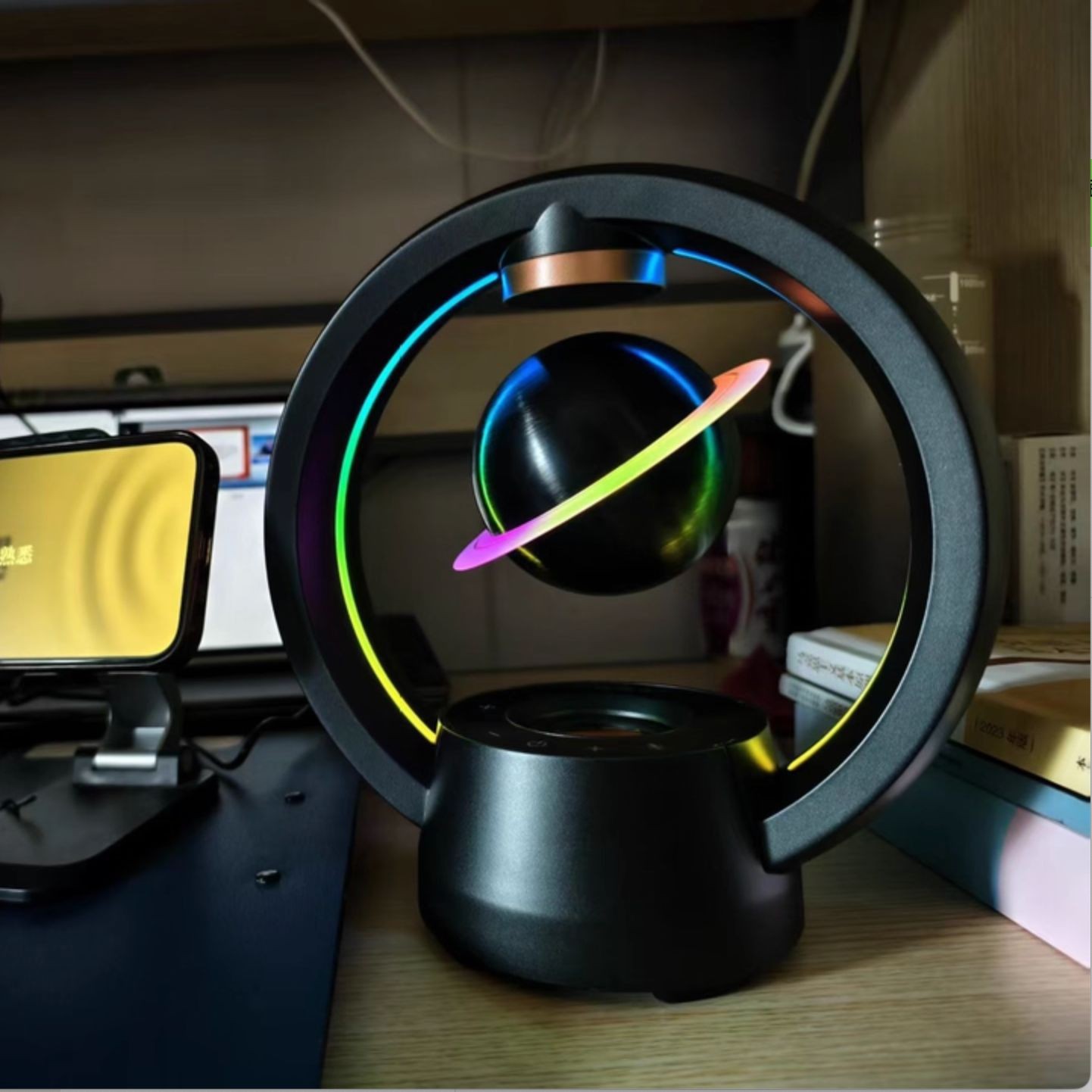 25 Types of Magnetic Levitation Bluetooth Speakers, Desktop Atmosphere Lights, Small Speakers, Home Computer Hifi Speakers, Ai Bluetooth Speakers