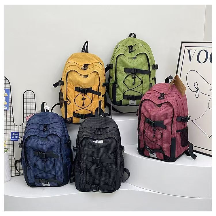 New Street Fashion Casual Backpack, Large Capacity Backpack for Men and Women, College Student Bag, Sports Bag, Travel Bag