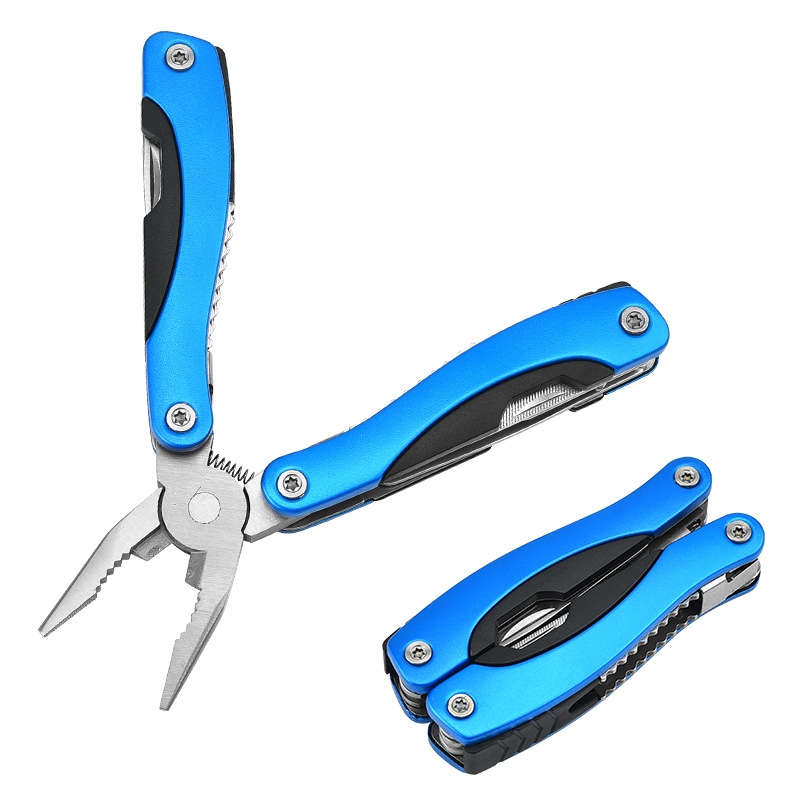 多用组合户外野营迷你便携工具刀钳折叠不锈钢多功能工具钳