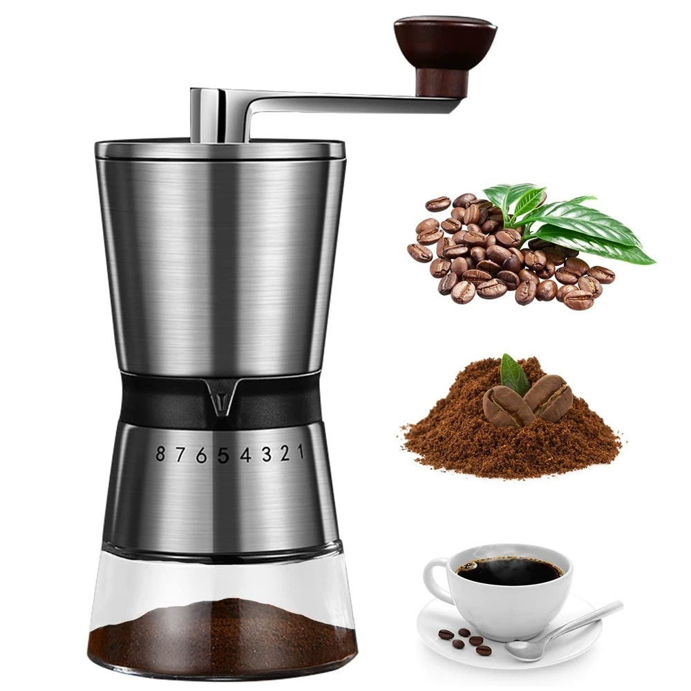 Cross-border coffee grinder, home hand grinder, manual coffee bean grinder, coffee powder grinder