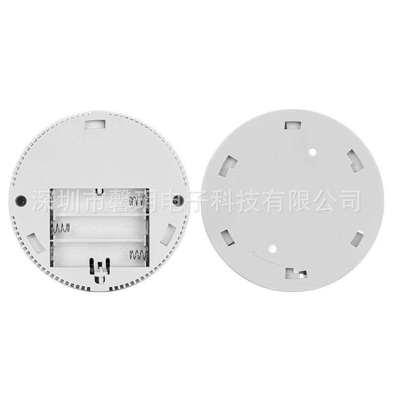 Nueva estación independiente Amazon transfronterizo e-commerce CO detector de humo 2-en-1 de detección de alarma