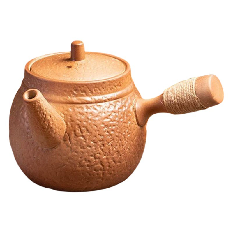 Сжечь кипящий чай горшок дровяной горшок тыквенный горшок вареный чай Китайский ретро теплый чай горшок Открытый Кемпинг чай горшок цветок
