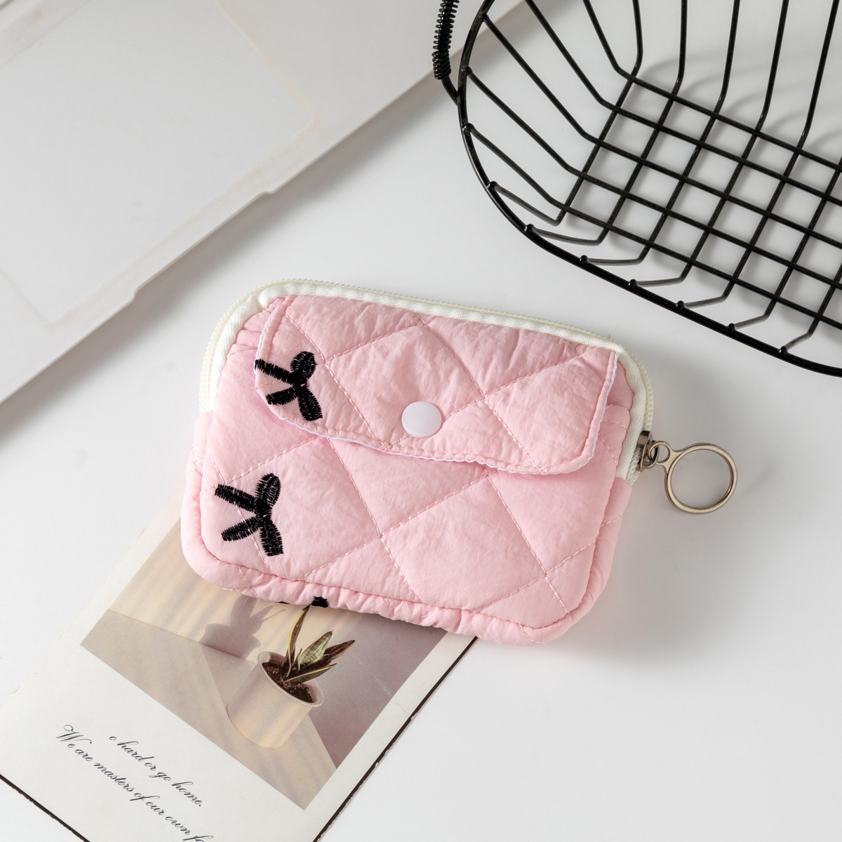 Mini Monedero Portátil de Poliéster Ultraligero para Almacenamiento