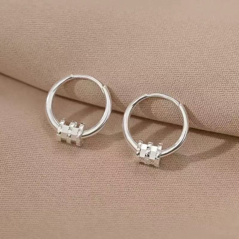 Slim-waisted earrings for girls, 2026 new popular model, everyday summer Korean-style ins personalized earrings