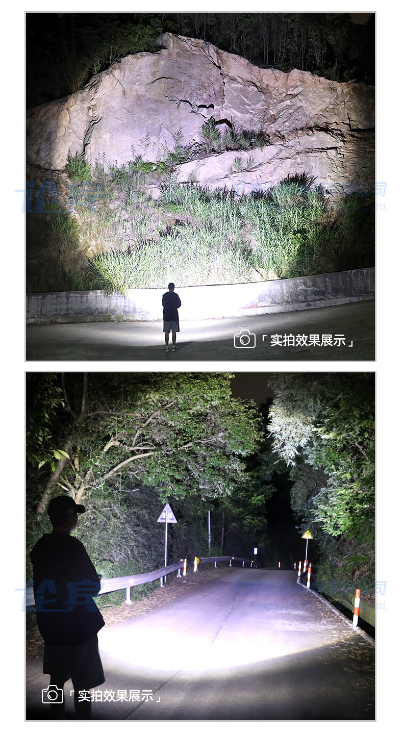 Built-in battery USB charging portable small flashlight, outdoor multi-functional mini gift lamp, strong light LED flashlight pic 6