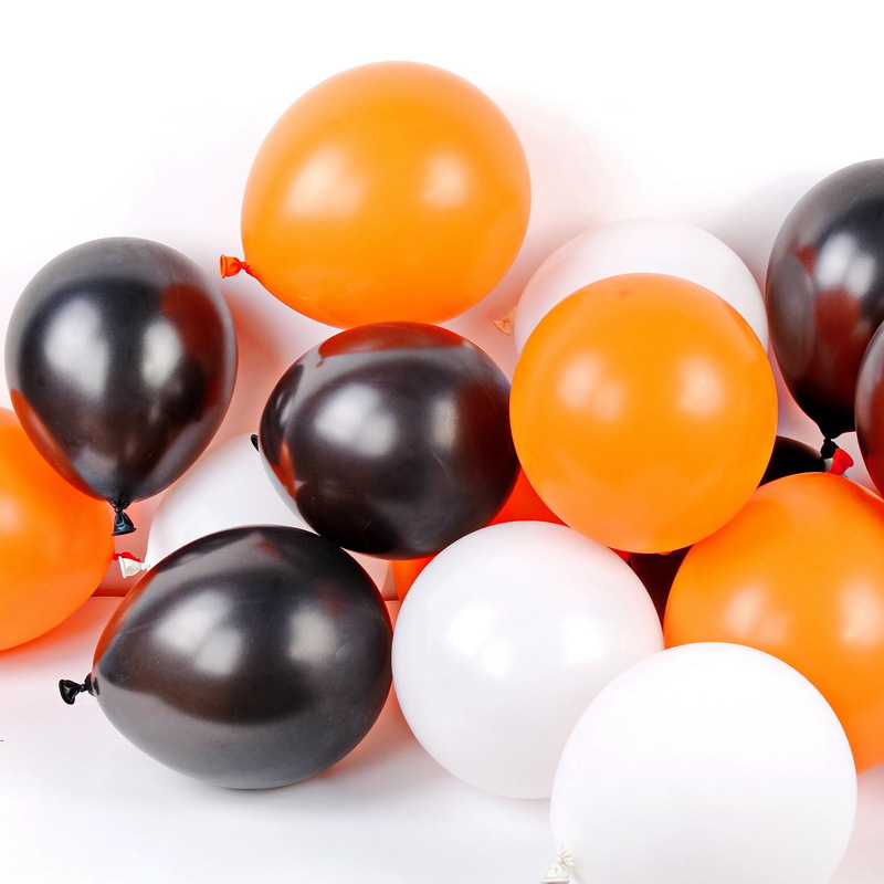 Halloween 12'2.8g globo de látex centro comercial tienda bar KTV fiesta decoración casa embrujado diseño impreso globo