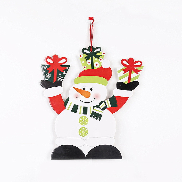 Nueva tarjeta de letras de Feliz Navidad Merry Christmas tablero de espuma suministros de decoración de Navidad colgante número de casa