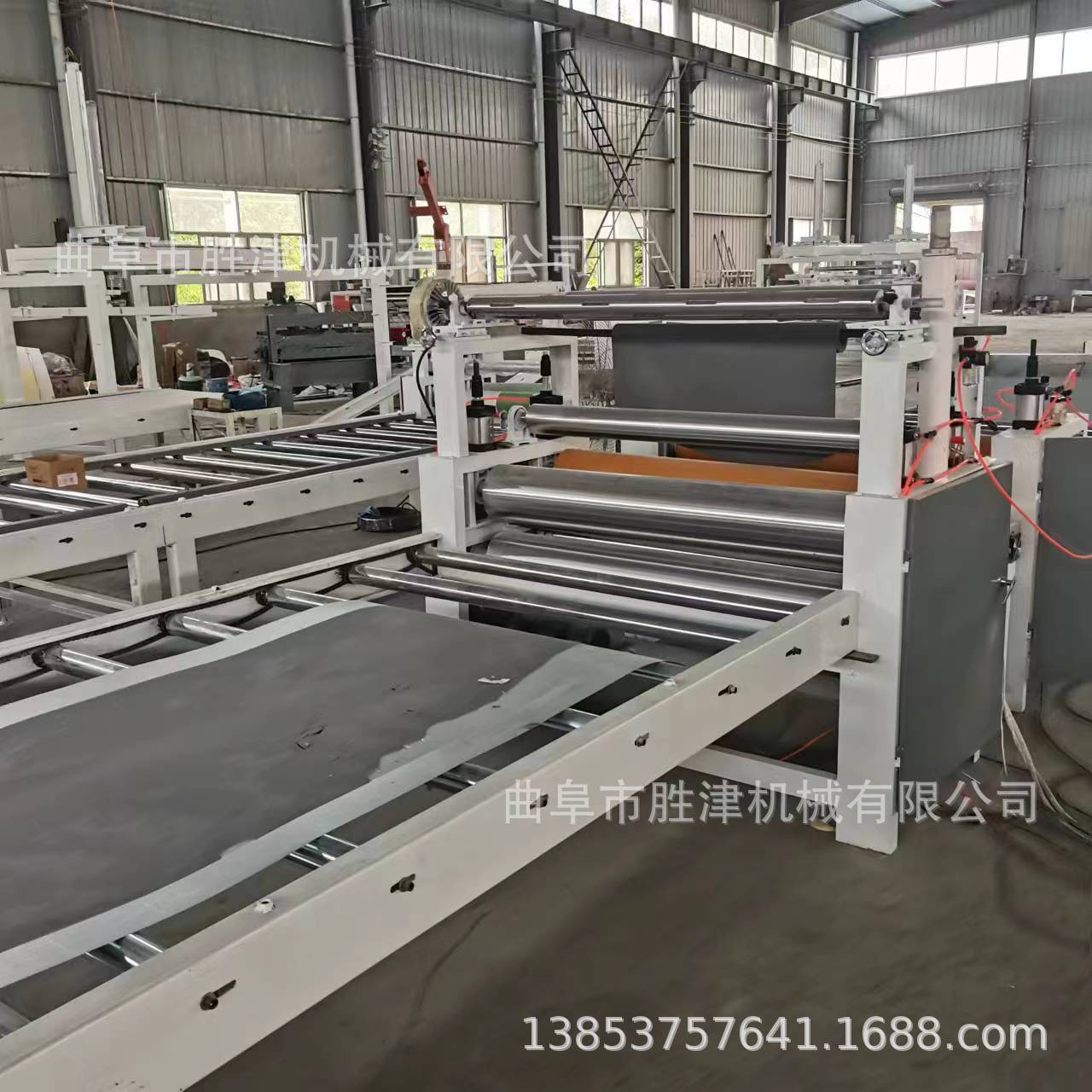 厂家直销自动涂胶板材贴皮机 贴膜机 覆皮机一机多用