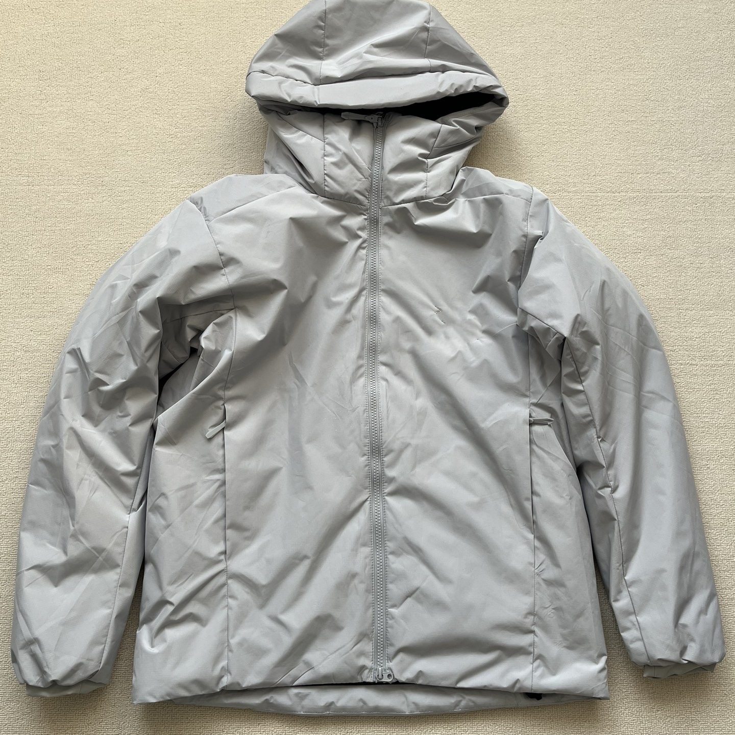 Pájaro con ropa de algodón al aire libre Astro pareja caliente con capuz impermeable negro amarillo