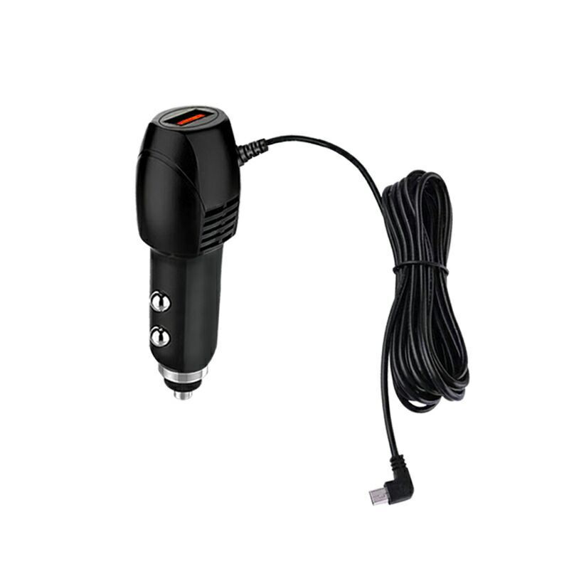 Single-porT USB Car Driving Recorder Power Cord GPS NavigaTor Charger T-porT 3.5m Car Charger