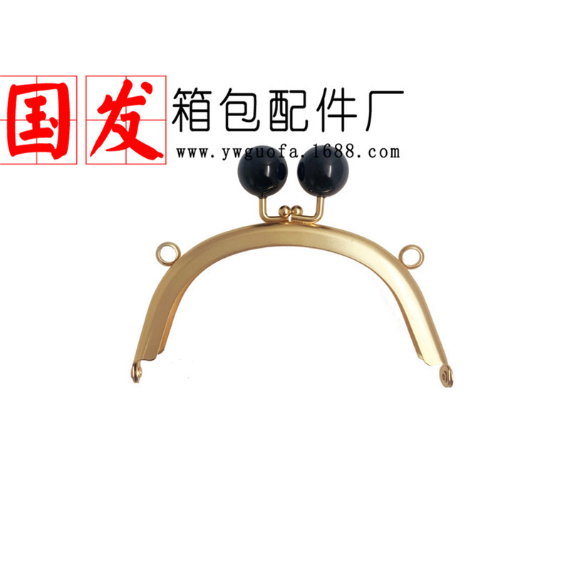 [Nuevo producto] agujero de tornillo 12.5CM curvo plano liso sin agujero 20MM caramelo oro boca mayorista con tornillo