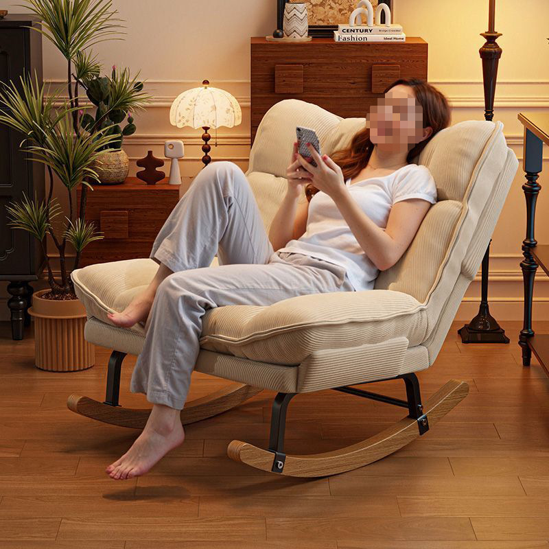 Silla de mecedor, sofá de descanso para adultos para dormir, silla de mecedor para adultos para dormir