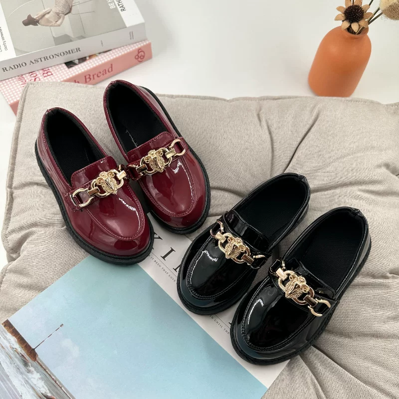 Fashionable demi-season universal shoes for men and women for leisure for leather shoes, 2025 years