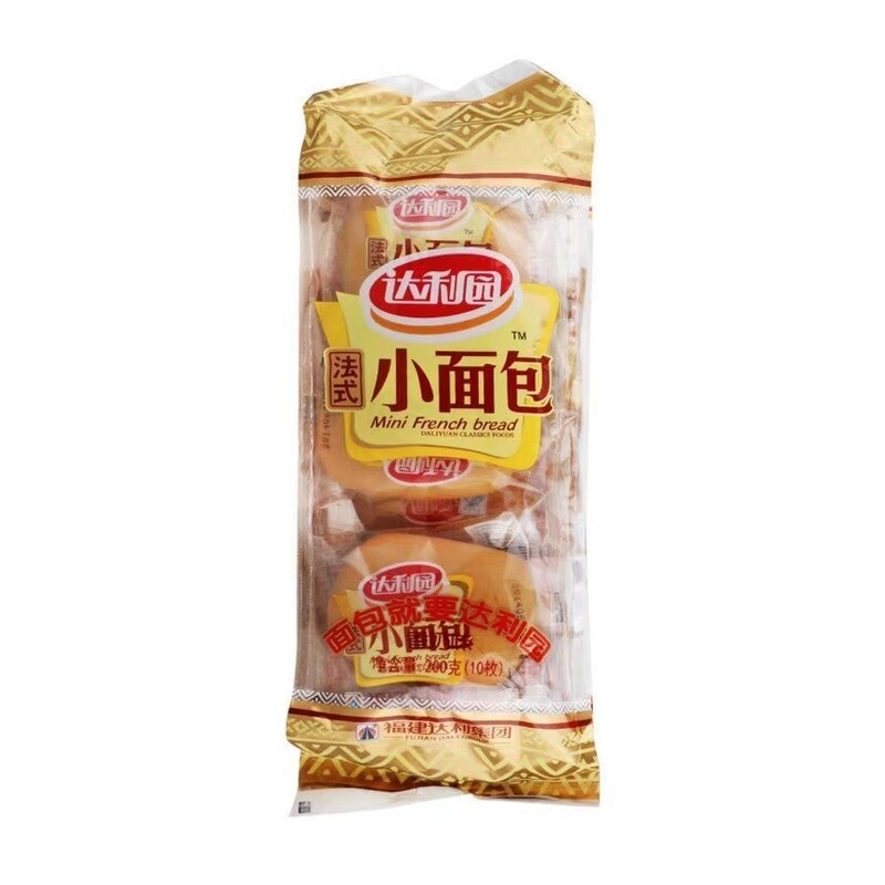 Daliyuan French Bread 200g Fragrant Milk-Flavored Bread Healthy and Nutritious Breakfast Pastries Office Snacks