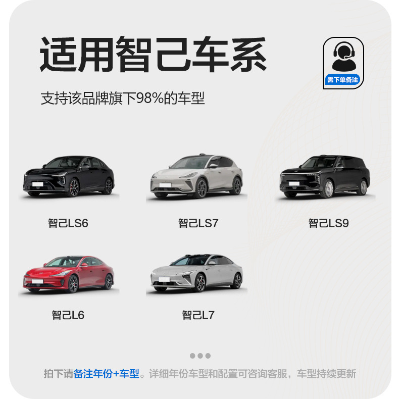 TPE Car Floor Mats for IM L6 LS6 LS7 LS9, Full Coverage