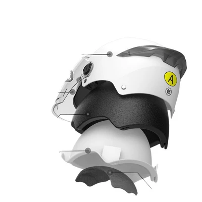 Protection Motorcycle Helmet with Dual Visors – Motosiklet dəbilqələri